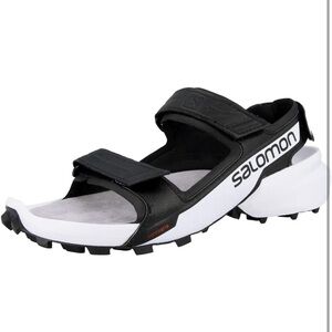 SALOMON L4091410024 UNISEX 5/6 SPEEDCROSS SANDAL HIKING SHOES BLACK / WHITE New